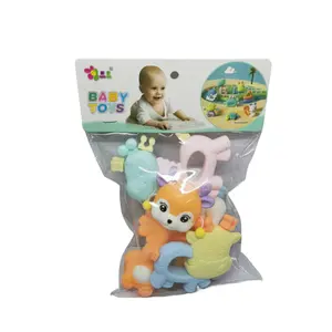 Venta al por mayor de Fashional Multi Size Baby Teether Animal Baby teethers