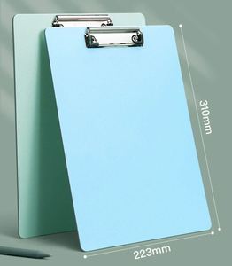 Vente en gros de porte-documents A4 personnalisés avec logo, en plastique PP épaissi, avec clip métallique discret pour le bureau et l'école - Product Image 4