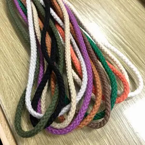 Corda trançada macrame 100% algodão, atacado da fábrica, 5mm,