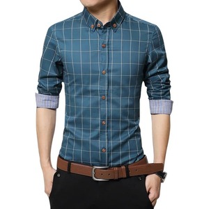 2025 Hot Sale <b>Men's</b> Casual <b>Shirt</b> with Long Sleeves Solid Color <b>Corduroy</b> Design 100% Cotton Poplin Fabric High Quality Wholesale - Product Image 4