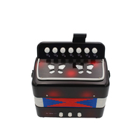 Keyboard Instrument Children Toy Accordion ABS Plastic 2 Bass Buttons 7 Key Diatonic Button Toy Accordion for Sale