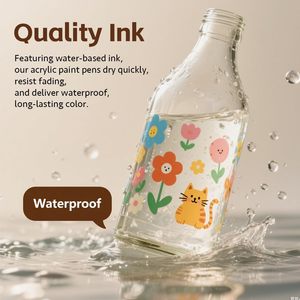 Bulk Supply Art 120 Colors Permanent Dual Tip Acrylic Paint Markers Brush Tip Set Pen Stock Resellers - Product Image 4