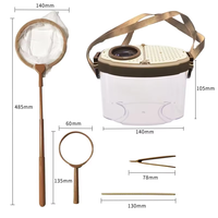 Children's Outdoor Exploration Insect Observation Box Set Educational Toys Magnifying Glass for Collection Sports Entertainment