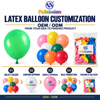Ballons en latex agate, vente directe usine, ensemble agate CE/EN71/BSCI/CPC - Incluant des ballons de 10 pouces pour mariages, anniversaires et fêtes