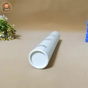 Custom Packaging Push Up Paper Tube For Perfume Bottle Eco Cylinder Paper Tubes For Natural Ingredients Body Deodorant