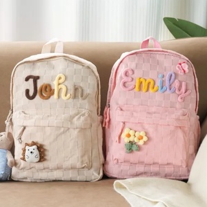 حقيبة ظهر قطنية مخصصة جذابة بسحاب، حقيبة خفيفة الوزن متعددة الوظائف ومتينة - Product Image 3