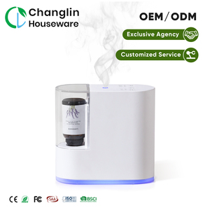 Ev taşınabilir USB şarj edilebilir saf uçucu yağ koku makinesi akıllı susuz buğu dağıtıcı LED ışıkları ile - Product Image 1