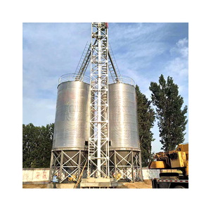 出厂价玉米料斗筒仓500吨储粮出售