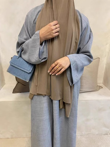 Nouvelle Robe Ample 2026 Couleur Unie Élégante Grande Taille Jupe Longue Manches Longues Décontractée et Tendance - Product Image 6