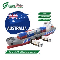 FCL LCL Conteneur Transitaire Logistique Entreprise Agent Maritime Économie DDP Expédition Mer depuis la Chine vers l'Australie