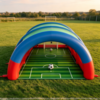 OEM Aufblasbare Fußball-Arena Fußballfeld Anpassbare Größe Farbe Logo Geburtstagsfeier Firmenveranstaltungen