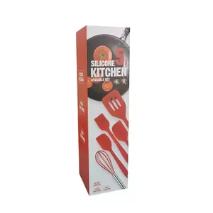 Juego de Utensilios de Silicona de Grado Alimenticio Aprobado por la FDA, 3 Piezas, Seguro e Inodoro, Utensilios de Cocina Modernos para una Alimentación Familiar Saludable - Product Image 6