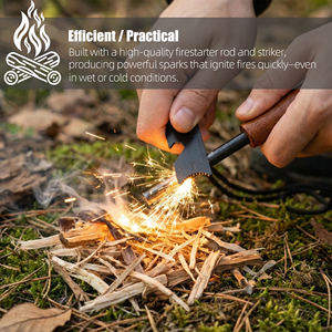 Allume-feu en magnésium résistant aux intempéries Baiyuheng, allume-feu en métal composite pour le camping et la survie - Product Image 4