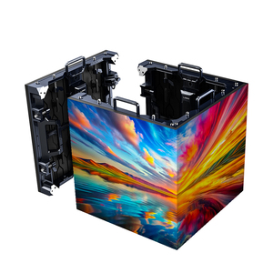 Kubusvormig <span class=keywords><strong>LED</strong></span> binnenbeeldscherm met volledige kleurenweergave P2.5 naadloze splicing, front-service, <span class=keywords><strong>Novastar</strong></span>-gestuurd <span class=keywords><strong>LED</strong></span>-scherm voor logo's of tentoonstellingen - Product Image 6