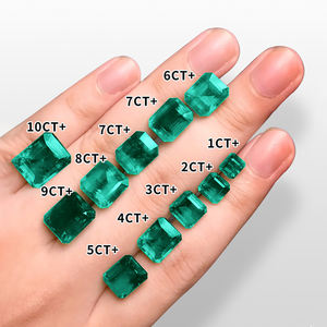 Kolumbianischer Labor-Smaragd 1,0ct 2,0ct 3,0ct Asscher-Schliff Smaragdstein Großhandelspreis Loser Grüner Edelstein - Product Image 4