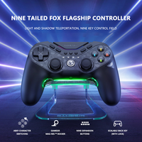 Manette de jeu sans fil en gros pour PS4, PS3, PC, téléphones mobiles iOS et Android