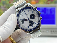 Montre mécanique automatique de luxe pour homme, chronographe sport, verre saphir, réserve de marche, charme hip-hop