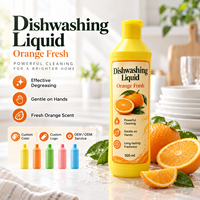 Liquide vaisselle OEM personnalisé, formule douce pour les mains, pour le lavage et l'entretien de la vaisselle de cuisine à la maison