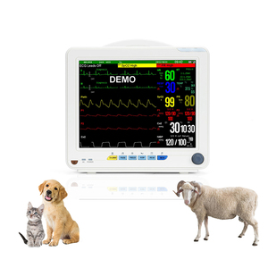 VCA12NT obral peralatan dokter hewan Spo2 <span class=keywords><strong>Multi</strong></span> <span class=keywords><strong>Parameter</strong></span> Monitor denyut jantung kuda hewan - Product Image 3