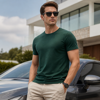 T-shirt surdimensionné en coton tricoté 100 % personnalisé avec impression numérique style streetwear pour les acheteurs en gros