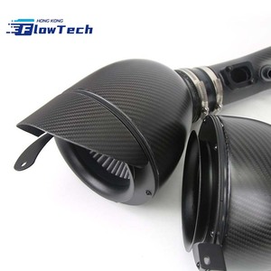 Pre-Preg Dry Carbon Fiber Cold Air Intake System for BMW F80 M3 F82 F83 M4 F87 M2 Competition S55 3.0T – High Flow Filters - Product Image 4
