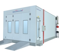Kabin Pengecatan LX3 CE Paint Box 7m Panjang 4m Lebar, Booth Cat Mobil, Booth Semprot, Booth Semprot Pemanas Listrik Otomatis