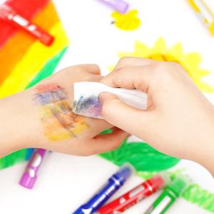 Non toxique Lisse et Séchage Rapide 24 couleurs Lavable Solide Tempera Bâtons de <span class=keywords><strong>Peinture</strong></span> Crayons Lavables pour Enfants et Étudiants - Product Image 6