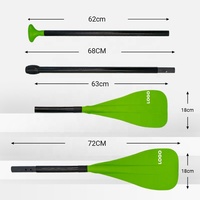 Pagaie de kayak debout en fibre de carbone pour gonflable et canoë