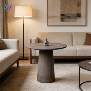 Table en béton à <span class=keywords><strong>prix</strong></span> de gros pour l'extérieur, mobilier de jardin, décoration maison et jardin, GRC, nouveau design - Product Image 2