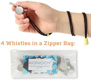 Roestvrij Staal, Extra Luid Gefluit Met Lanyard Voor Schoolsporten, Voetbal, Voetbal, Hoge Kwaliteit Metalen Fluitje - Product Image 5