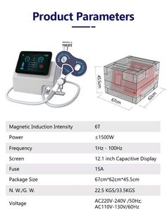 Máquina de Fisioterapia Tipo 8 6T para Fisioterapia de Dolor Corporal Completo con Certificación CE - Product Image 2