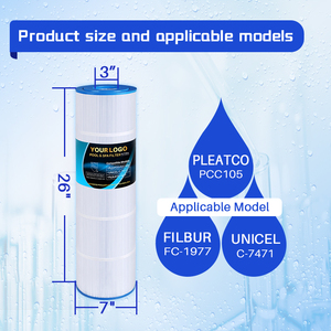 Với ccp420 C-7471 r173576 FC-1977 817-0106 Hot Bán hồ bơi lọc nước lọc Cartridge Lọc - Product Image 2