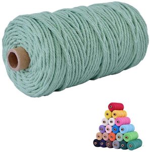 <span class=keywords><strong>De</strong></span> acuerdo, cuerda <span class=keywords><strong>de</strong></span> macramé <span class=keywords><strong>de</strong></span> 3MM, cordón encerado reciclado <span class=keywords><strong>de</strong></span> 4 hebras Premium, trenzado colorido para bolsos, prendas <span class=keywords><strong>de</strong></span> vestir, <span class=keywords><strong>zapatos</strong></span>, venta al por mayor - Product Image 1