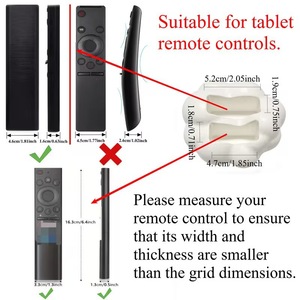 Cloud-Shaped Dual-Slot Remote Control Holder 3D Printed Desktop Storage Organizer For Home Office Decor - Product Image 5