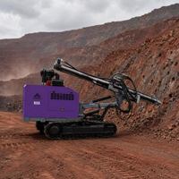 Foreuse hydraulique DTH à dissipation thermique optimisée pour l'exploitation minière
