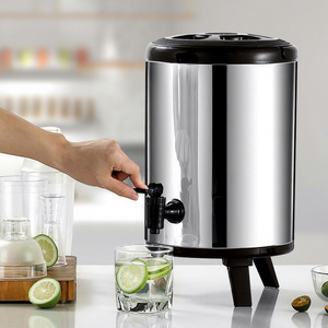 Dispensador de Bebidas Independiente de Acero Inoxidable 304 de Grado Comercial, Resistente al Calor, para Té y Bebidas Calientes - Product Image 1