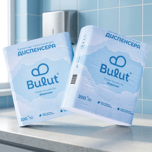 กระดาษเช็ดปากแบบนุ่ม 1 ชั้น สำหรับใส่กล่องจ่ายกระดาษ Z Bulut Pure Care สำหรับใช้ในบ้าน บรรจุ 200x15 ชิ้น - Product Image 3