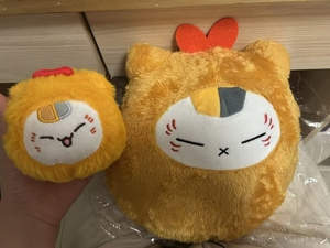 Figurines en peluche 3D mignonnes de 10 cm, animaux miniatures, chat Madara de <span class=keywords><strong>Natsume</strong></span> <span class=keywords><strong>Yuujinchou</strong></span>, jouets en peluche d'anime, pendentifs, porte-clés - Product Image 2