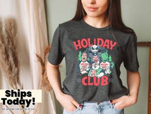 Camisetas Personalizadas con Cuello Redondo, de Algodón Grueso, Estampadas, de Manga Corta, Holgadas, Estilo Vintage Retro, para Despedida de Soltera - Product Image 4