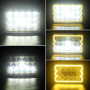Faro LED Cuadrado de 4x6 Pulgadas, Luz de Trabajo LED con Ojo de Ángel, para <span class=keywords><strong>Camioneta</strong></span> 4x4, ATV, Coche, Conducción, DRL, Foco Todoterreno para SUV - Product Image 3