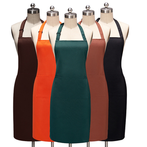 Tablier de cuisine réglable pour vêtements de travail Nettoyage et <span class=keywords><strong>serveur</strong></span> de <span class=keywords><strong>restaurant</strong></span> pour femmes Tablier tissé pour hommes avec poche - Product Image 2