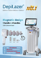 Nettoyage du visage 1600W 808nm Machine d'épilation équipement d'épilation du corps haute puissance pour un usage commercial