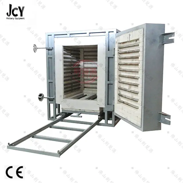 JCY-CDLY-2CBM Nhiệt Độ Cao Gốm Lò Nung Gốm Đưa Đón Lò Gốm Lò Để Sử Dụng Nhà