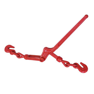 Attache-câbles de qualité supérieure, rouge, imprimé, de type levier, de 1/4 à 5/16 pouces, avec crochet - Product Image 4