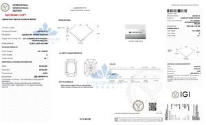 <span class=keywords><strong>Audrey</strong></span> 3ct Radiant Gold Alliances Bague de fiançailles personnalisée en moissanite 14K 18K - Product Image 4