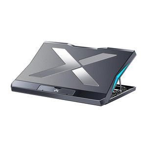 Support de <span class=keywords><strong>refroidissement</strong></span> pour ordinateur <span class=keywords><strong>portable</strong></span> en plastique Kolorful Q3, ventilateur d'échappement, support de bureau pliable avec fonction de levage, en stock - Product Image 1