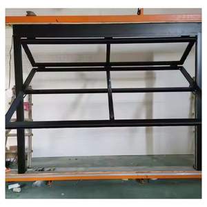 Fabricant <span class=keywords><strong>de</strong></span> portes <span class=keywords><strong>de</strong></span> <span class=keywords><strong>garage</strong></span> pliantes automatiques en aluminium <span class=keywords><strong>de</strong></span> conception moderne avec accessoires lourds vente à chaud - Product Image 3