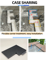 Revêtement mural en aluminium à clipser - Design moderne, surface brossée, résistant à l'eau et durable, garantie 5 ans pour villa et usage extérieur
