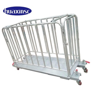 Fabrik 1t 3t 5t 10t Viehwaage mit Zaun und Vier Rädern - Product Image 1