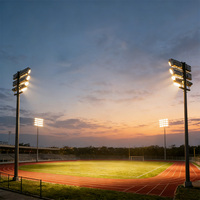 Projecteur LED haute puissance 1440W, étanche IP67, haute luminosité, carré, pour chantier, port, exploitation minière, éclairage industriel